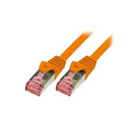 CQ2088S S/FTP Cat 6 Patch Cord Cu LSZH Orange 7.5m 27AWG