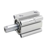 CQ2A63 CDQ2A63 Compact Cylinder Double Acting Single Rod Bore 63mm Stroke 5-100mm Female Thread 1Pcs(63-45DZ,CDQ2A)