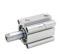 CQ2A80 CDQ2A80 Compact Cylinder Standard Type Double Acting Single Rod Female Thread 1Pcs(80-100DZ,CDQ2A)