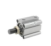 CQ2B12 CDQ2B12 CQ2A12 CDQ2A12 compact cylinder standard double acting single rod diameter, 12 mm stroke, 5-100 mm male thread(12-45DMZ,CQ2A)