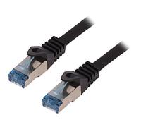 CQ4053S Patch cord RJ45 connector, S/FTP 6a Line Cu LSZH LOGILINK on both ends
