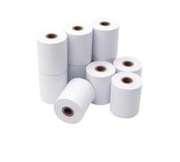 CQadsDyrx 20 Rolls 44 * 30 57 * 40 Compatible Universal Printing Paper Invoice Roll Cashier POS Printer Mobile Bluetooth Works With Bank Restaurant Market Taxi(20PCS 57X30mm)