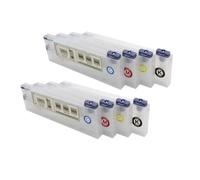 CQadsDyrx 4pcs 220ML 1.5L Tank Refillable Ink Cartridge Bulk Ink Ciss System Compatible With Printer Models Roland BN-20 BN-20A VS300 RS540 XR640 RF640 SP-300 Universal Fit(8 Cartridge)