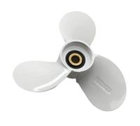 CQadsDyrx Aluminum Marine Propeller 7-1/2 x 7 for 4HP 5HP 6HP Outboard Engines with 9-Tooth Spline Compatible with 6E0-45943-01-EL