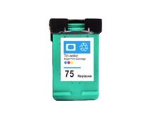 CQadsDyrx Compatible With Printer Models Photosmart C4200 C4280 C4345 C4380 C4480 C4580 Officejet J5780 For Part Number 74 75xl 74xl 75 Accessory(75)