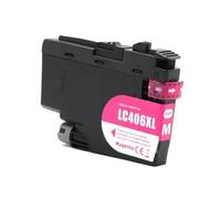 CQadsDyrx LC406 LC406XL Ink Cartridge Compatible With Printer Models HL-JF1 MFC-J4335DW J4345DW J4535DW J5855DW J5955DW J6555DW J6955DW Aftermarket Replacement(LC406XL-Magenta)