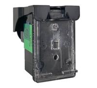 CQadsDyrx Refillable Ink Cartridge Replacement Compatible With Printer Models Officejet 3830 4650 4656 5200 5212 5220 5230 5258 5264 For Part Number 302 302XL Third Party Replacement(BK)