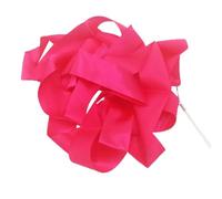 CQAHDSEVF Dancing Ribbons Sticks, 4m Multicolor Gymnastic Ribbon With Stick For Dance Training(Rose Red)