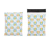 CQAHDSEVF Mailer Bags, Courier Bag 50pcs Mailing Envelopes 10x13 inches Custom Printed Logo(25.5x37cm 50pcs-12)