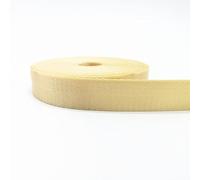 CQAHDSEVF Polyester Cotton Webbing, Heavy Duty Nylon Webbing Herringbone Pattern Strap Tape 20mm 2 Yards Multicolor(Cream)