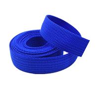 CQAHDSEVF Polyester Cotton Webbing, Polypropylene Upholstery Webbing Strap Tape Multicolor 38mm, 5/10/20 yards(Blue B,38mm/10Yards)