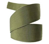 CQAHDSEVF Polyester Cotton Webbing, Polypropylene Upholstery Webbing Strap Tape Multicolor 38mm, 5/10/20 yards(Armygreen,38mm/20Yards)