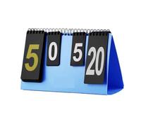 CQAHDSEVF Portable Fold Score Board, Digital Tabletop Scoreboard for Badminton Table Tennis 24cm x 19cm