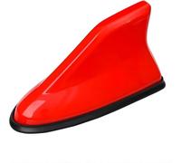 CQAQACQ Car Aerial for VW Polo Golf 4 5 7 6 Mk4, Shark Fin Aerial Waterproof Dust Proof Enhanced Signal Modification Car Accessories,Red