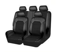CQAQACQ Car Seat Covers Full Set for Opel Mokka B/GS Line+/ Ultimate 2021 2022 2023 2024, Car Seat Covers Full Set Breathable Comfortable Waterproof Car Accessories,Black
