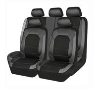 CQAQACQ Car Seat Covers Full Set for VW Passat 2000-2024, Breathable Comfortable Waterproof Car Accessories, Grey