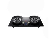 CQCCQ Indoor Portable Gas Stove,Built-in Dual-purpose Table Top Efficient 2 Burner Gas Hob,with Flame Failure Protection,Home(LPG)