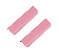 CQCQC Invisible Kitchen Pulls 2 PCS Cabinet Door Handle Concealed Furniture Drawer Aluminium Cupboard Handles Modern Wardrobe Hardware for Bathrooms(Hole Distance:96mm)