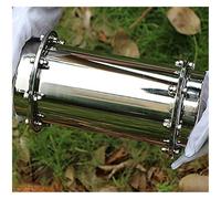 CQCQC Waterproof Stainless Steel Time Capsule Container, Durable Lockable Burial Storage Box for Memory Keepsake, Future Gift & Graduation(10 * 34cm)