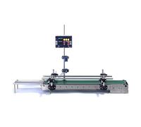 CQDWD belt conveyor Digital Automatic Conveyor Belt For Production Automation of conveyor packaging (Size : Length 1200mm, Color : 110v)