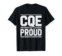 Cqe Certified Quality Engineer Asq Credential Proud T-Shirt