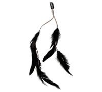CQEAZ Feathered Tassels Hair Clip Long Headband for Women Vintage Ethnic Styles Accessory for Festivals and Parties women hairband