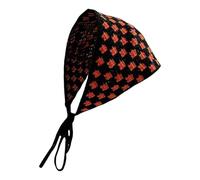 CQEAZ Hairband French Styles Crochet Bandana Head Scarf for Female Ethnic Hair Decoration for Holiday Gathering Party travel headscarf