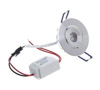 CQEAZ HOT Warm White 1W LED Ceiling Indoor Down Cabinet Light Fixture Recessed Lamp