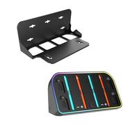 CQEAZ Multiple Device Charging Station For 2 JoyCons Controllers Featuring 4 Game Card Storage And RGBs Modes