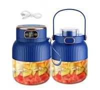 CQEAZ Portable USB Rechargeable Juicer Blenders 600ml Capacity Juices Maker Fruit Juicing Cup for Travel and Office Use 榨汁杯