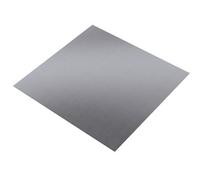 CQFD Silver Effect Aluminium Flat Smooth Sheet, (H)500mm (W)250mm (T)1mm 260G