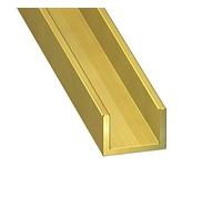 CQFD U brass 6 x 6 x 6 x 0.8 mm internal 4.4 1 m