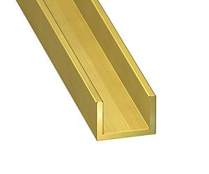 CQFD U brass 6 x 6 x 6 x 0.8 mm internal 4.4 1 m