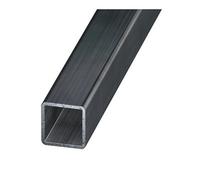 CQFD Varnished Cold-Rolled Steel Square Tube, (L)2.5M (W)20mm (T)1.2mm