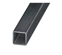 CQFD Varnished Cold-Rolled Steel Square Tube, (L)2.5M (W)30mm (T)1.25mm