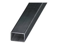 CQFD Varnished Cold-Rolled Steel Square Tube, (L)2.5M (W)35mm (T)1.5mm