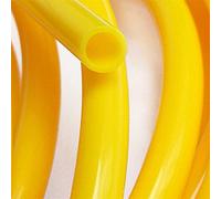 Cqinju-Silicone Tubing Hose 16x21 Silicone Tube ID 16mm OD 21mm 1 Meter Flexible Rubber Hose Thickness 2.5mm Food Grade Pipe Water Connector Colorful, Wide range of applications ( Color : Yellow )