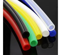 Cqinju-Silicone Tubing Hose Colorful Flexible Silicone Tube ID 20mm X 24mm OD Food Grade Non-toxic Drink Water Rubber Hose Milk Soft Pipe Connect,1 Meter, Wide range of applications ( Color : Yellow )