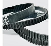 Cqinju-Synchronous Timing Belt HTD5M Timing Belt Length 585/590/595/600/605/610/615/620/625/630/635/640mm Width 10/15/20/25/30mm 5M Closed Synchronous Belts, for 3D Printer(625mm(125 Teeth),10mm)