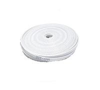 Cqinlu-Belt 2GT Open Synchronous Belt 2GT-6 Width 4/6/9/10/15mm Polyurethane Steel PU GT2 Timing Belt Small Backlash 3D Printer, 3D printers(3Meters,15mm Color white)