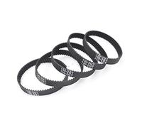 Cqinlu-Belt GT3 2MGT 2M 2GT Closed-loop Synchronous Timing Belt, Pitch Length 126/128/130/132/134, Width 6/9mm, Teeth 63/64/65/66/67, 5pcs, 3D printers(Length 130 2GT,Width 9mm)