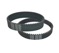 Cqinlu-Belt HTD5M Timing Belt 675/680/685/690/695/700/710/720/725/730/735mm Width 10/12/15/20/25/30mm HTD 5M Closed Loop Synchronous Belts, 3D printers(5M-695mm(139 Teeth),12mm)