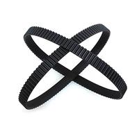 Cqinlu-Belt MXL Timing Belt 68 69 70 71 72 73 75 76 77 78 79 Teeth 6mm Width Closed-loop Synchronous Transmission Rubber Belts, 5Pcs, 3D printers(B68-138.176mm)