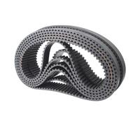 Cqinlu-Belt Timing Belt S5M-410/415/420/425/435/440/445/450/455 Teeth Pitch 5mm Circular Teeth Rubber Belt Width 10/15/20/25/30mm, 5pcs, 3D printers(S5M455-91 Teeth,20mm)