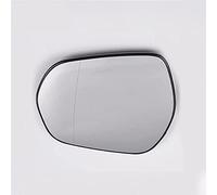 CQISTJ Wing Mirror Glass for Ford Fiesta MK8 2017 2018 2019 2020, Left Right Side Mirror Glass Replacement Heated wing door with backing plate,left