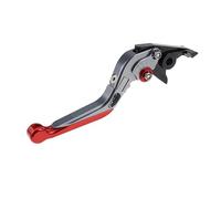 CQJJXKYC Fit for DAX125 ST125 2022-2023 Fit for DAX 125 ST 125 Folding Extendable Brake Lever(Silver red)