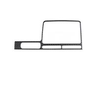 CQJJXKYC Fit For Nissan GTR R35 08-16 Accessories Carbon Fiber Car Interior Navigation Display Frame Decoration Cover Protection(LHD)