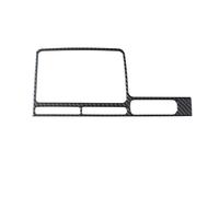 CQJJXKYC Fit For Nissan GTR R35 08-16 Accessories Carbon Fiber Car Interior Navigation Display Frame Decoration Cover Protection(RHD)