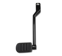 CQJJXKYC Motorcycle Heel Toe Shifter Fit for Harley Davidson Softail Springer Electra Glide Road King Fat Boy FLHX FLS Street CVO Gear Lever Folding Shift Lever Pedal(Black Left Rear)