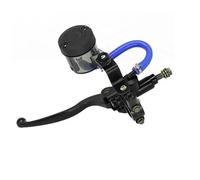 CQJJXKYC Motorcycle Universal Front Brake Pump 22mm Assembly Right/Left Adjustable Brake Lever Big Cup Fit for LC150(Left)